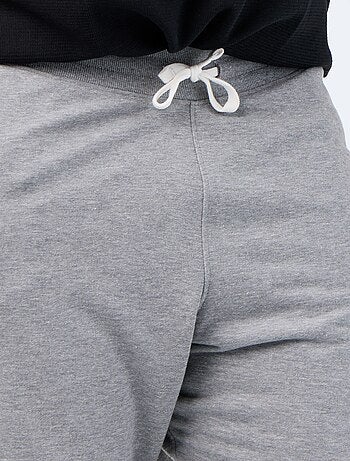 Joggingbroek van geruwde molton