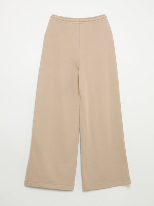 Joggingbroek van lichte molton met wijde pasvorm - gemakkelijk aan te trekken - Kiabi Joggingbroek van lichte molton met wijde pasvorm - gemakkelijk aan te trekken - Kiabi