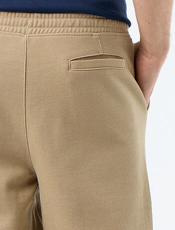 Joggingbroek van piquéstof