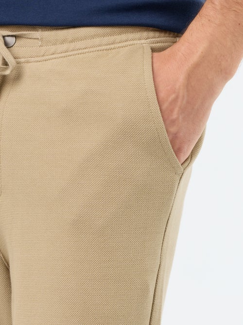 Joggingbroek van piquéstof - Kiabi