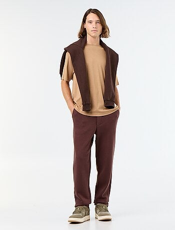 Joggingbroek van piquéstof
