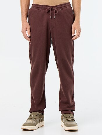Joggingbroek van piquéstof