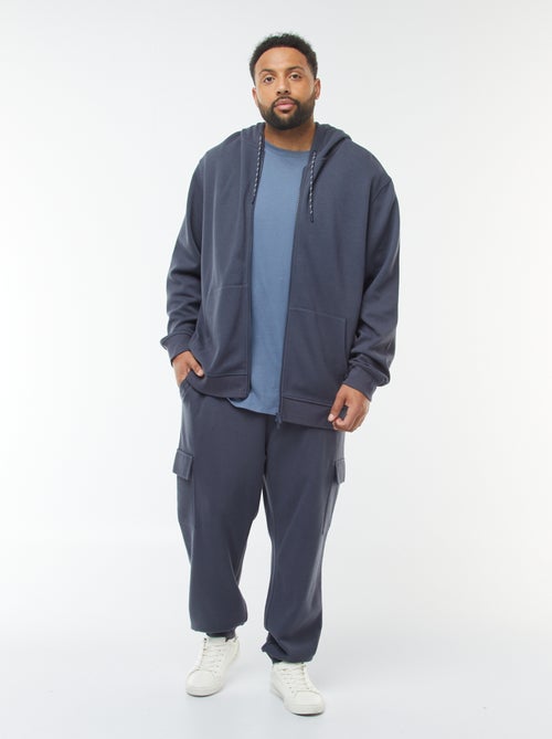 Joggingbroek van piquéstof met klepzakjes - Kiabi