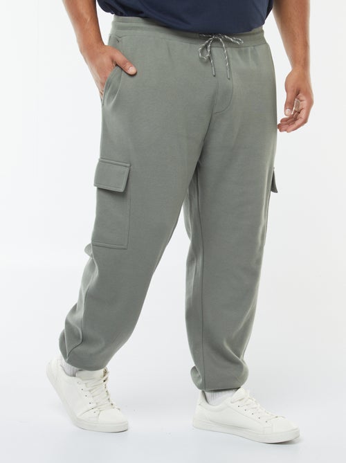 Joggingbroek van piquéstof met klepzakjes - Kiabi