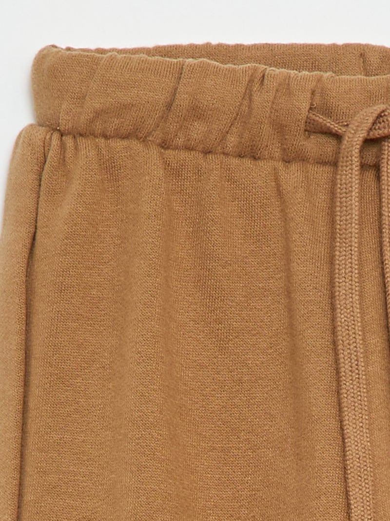 Joggingbroek van sweatstof Biege - Kiabi
