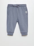 Joggingbroek van sweatstof BLAUW - Kiabi