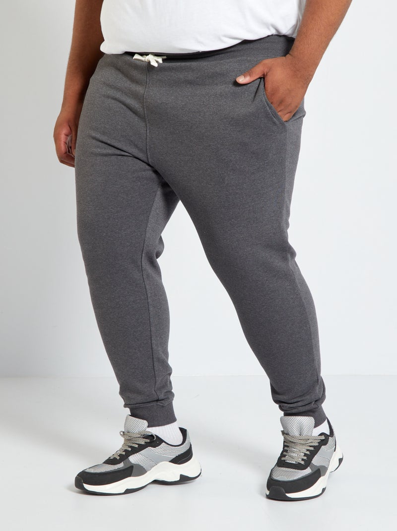 Joggingbroek van sweatstof GRIJS - Kiabi