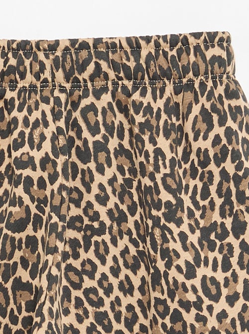 Joggingbroek van sweatstof met zachte, geruwde binnenzijde - Kiabi