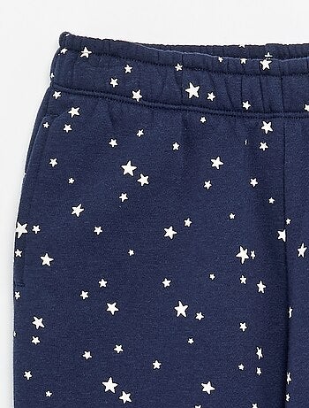 Joggingbroek van sweatstof met zachte, geruwde binnenzijde