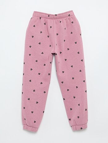 Joggingbroek van sweatstof met zachte, geruwde binnenzijde