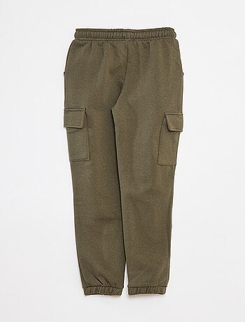 Joggingbroek van sweatstof met zakjes