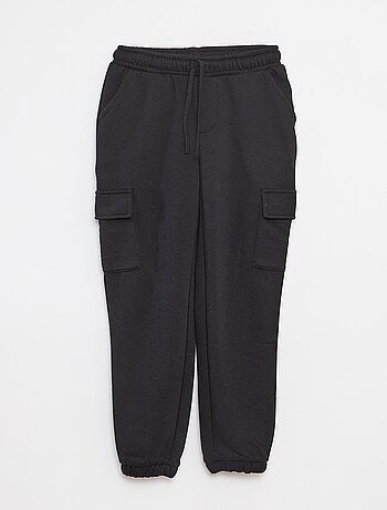 Joggingbroek van sweatstof met zakjes