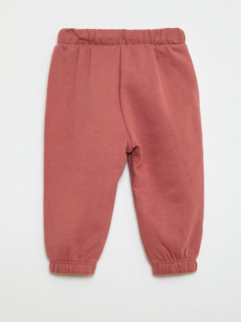 Joggingbroek van sweatstof Rose - Kiabi