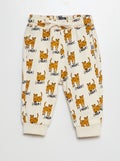 Joggingbroek van sweatstof WIT - Kiabi