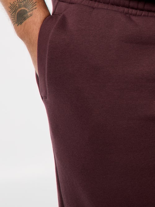 Joggingbroek van warme fleece met zakken - Kiabi