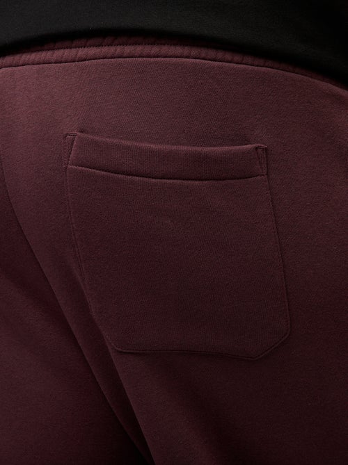 Joggingbroek van warme fleece met zakken - Kiabi