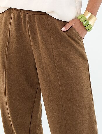 Joggingbroek van zware jerseystof