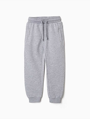Joggingbroeken van fleece met trekkoord en zakken