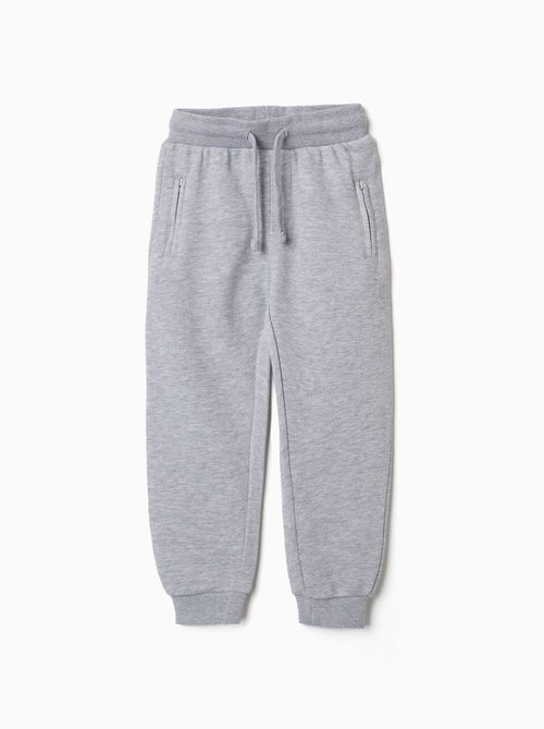 Joggingbroeken van fleece met trekkoord en zakken - Kiabi
