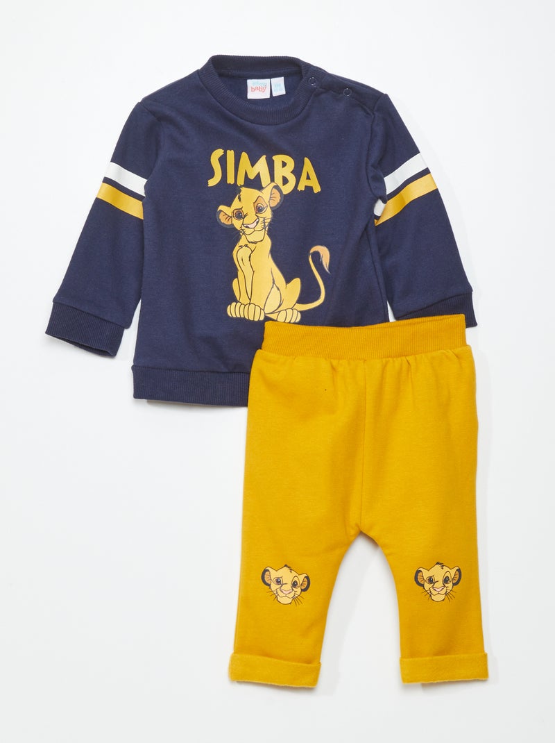 Joggingpak 'De Leeuwenkoning' 'Disney' - 2-delig BLAUW - Kiabi