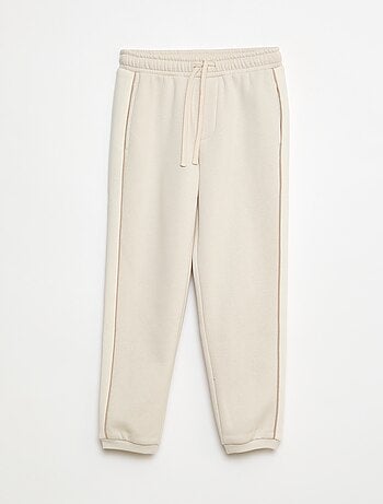 Joggingpak van geruwde fleece - Sweater + broek - 2-delig