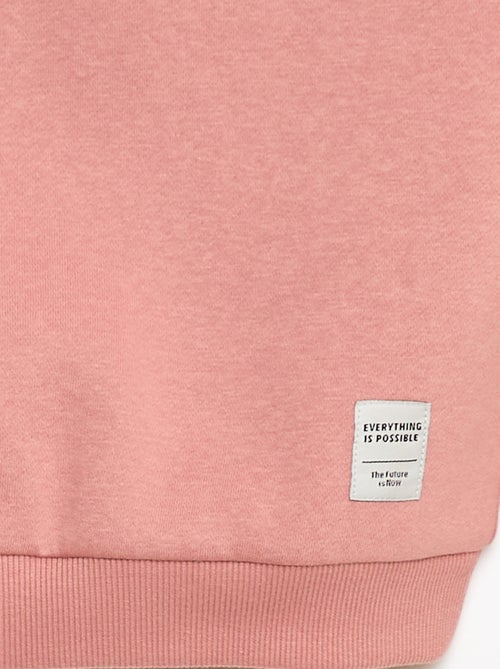 Joggingpak van geruwde fleece - Sweater + broek - 2-delig - Kiabi