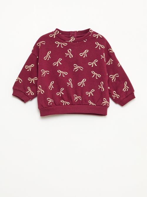 Joggingpak van sweatstof + legging - 2-delig - Kiabi