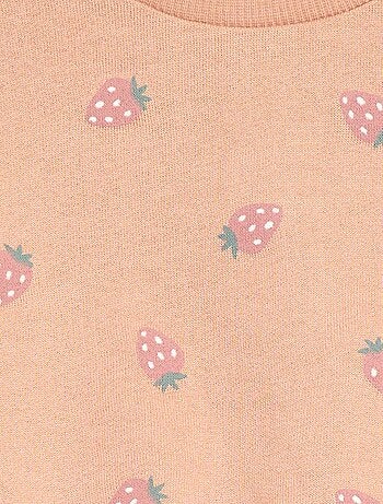 Joggingpak van sweatstof + legging - 2-delig