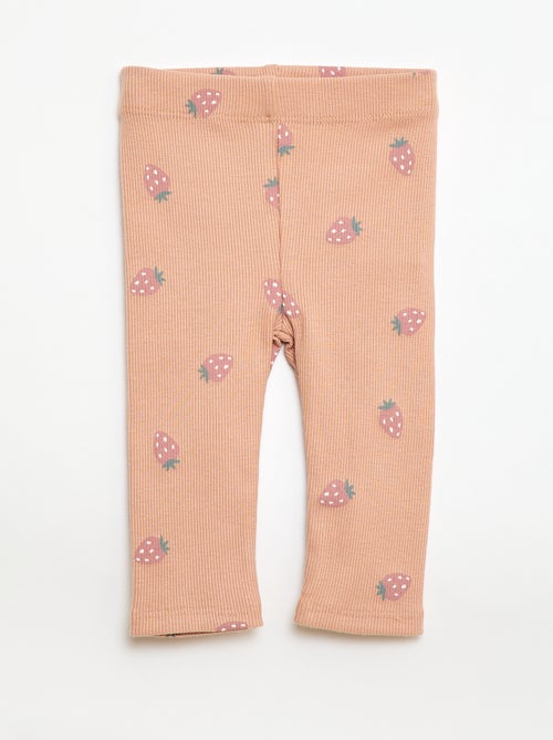 Joggingpak van sweatstof + legging - 2-delig - Kiabi