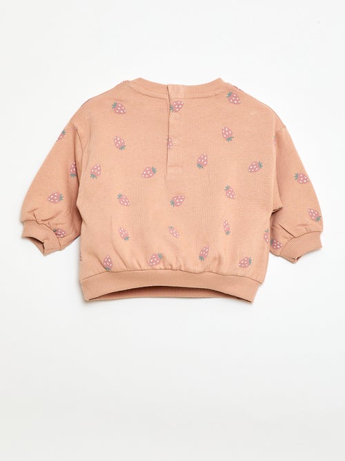 Joggingpak van sweatstof + legging - 2-delig - Kiabi