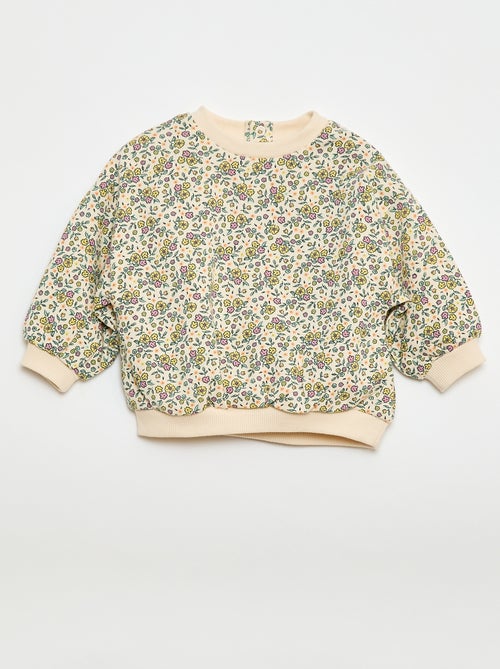 Joggingpak van sweatstof + legging - 2-delig - Kiabi