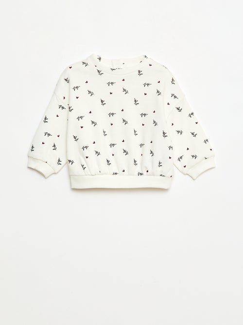 Joggingpak van sweatstof + legging - 2-delig - Kiabi