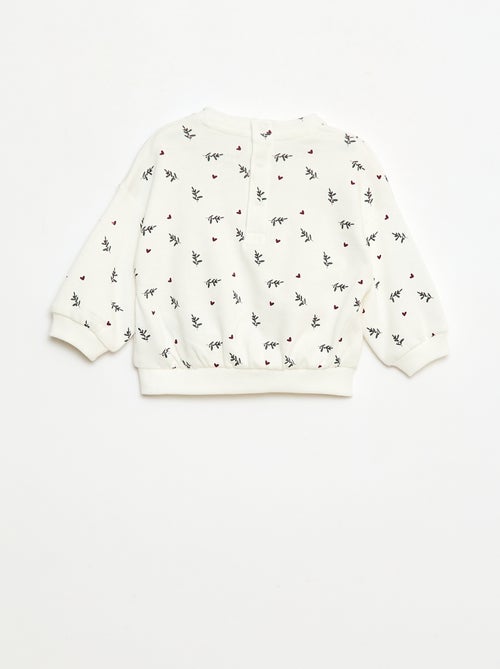 Joggingpak van sweatstof + legging - 2-delig - Kiabi