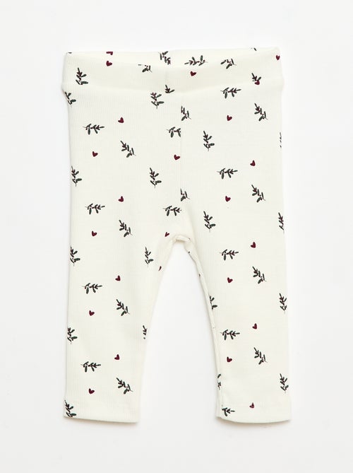 Joggingpak van sweatstof + legging - 2-delig - Kiabi