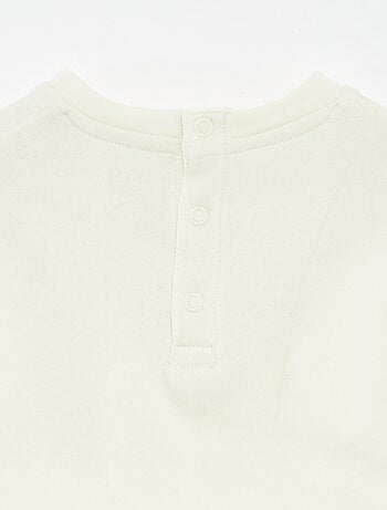 Joggingpak van sweatstof + legging - 2-delig