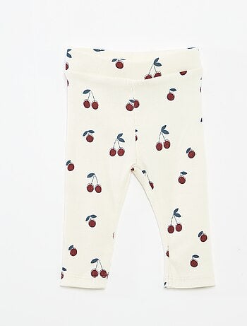 Joggingpak van sweatstof + legging - 2-delig