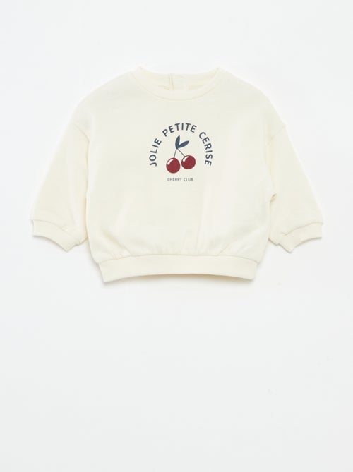 Joggingpak van sweatstof + legging - 2-delig - Kiabi