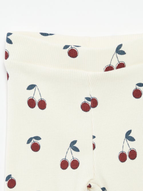 Joggingpak van sweatstof + legging - 2-delig - Kiabi