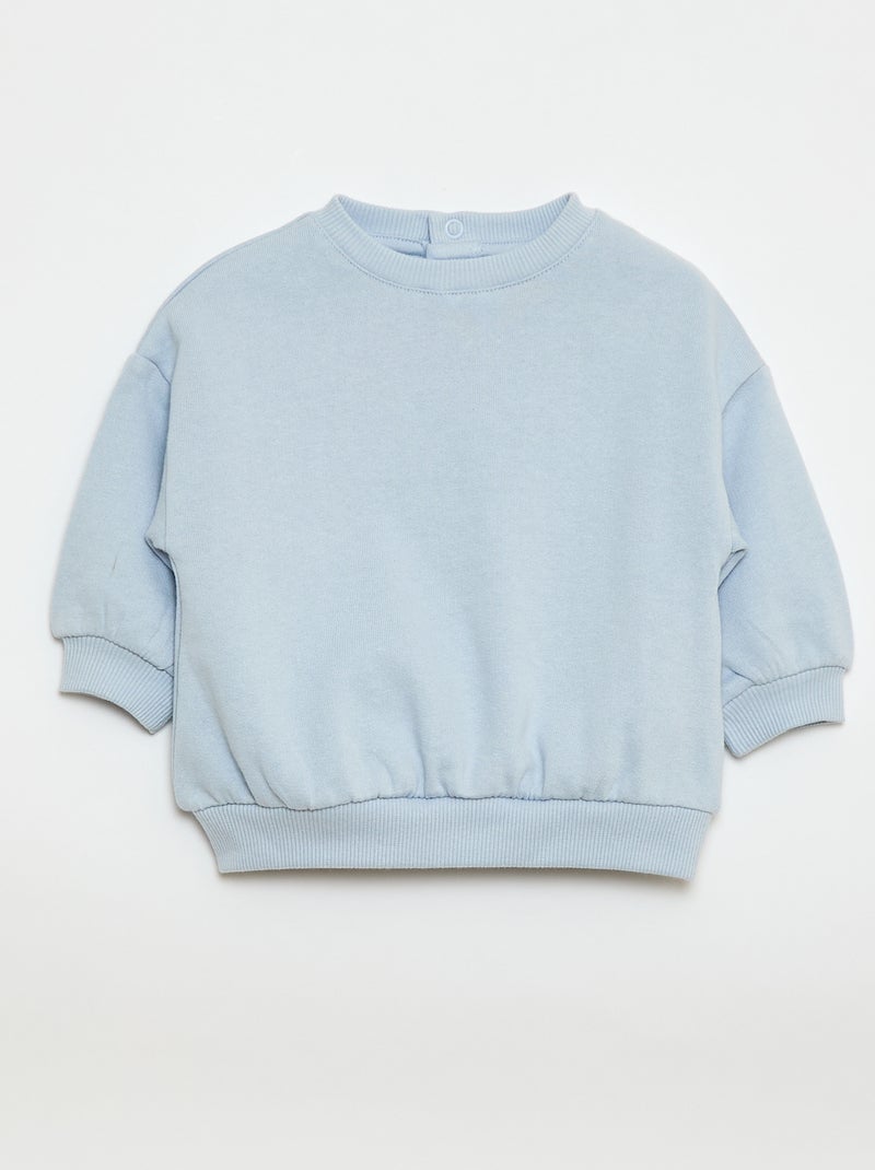 Joggingpakje met sweater + broek - 2-delig Blauw - Kiabi