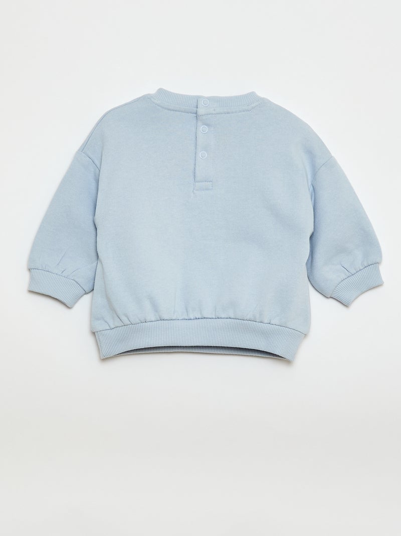 Joggingpakje met sweater + broek - 2-delig Blauw - Kiabi