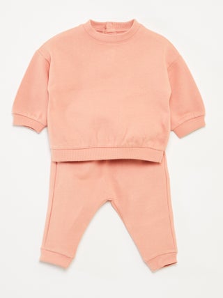 Joggingpakje met sweater + broek - 2-delig