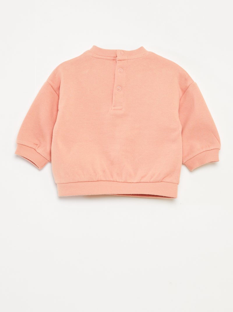 Joggingpakje met sweater + broek - 2-delig Rose - Kiabi