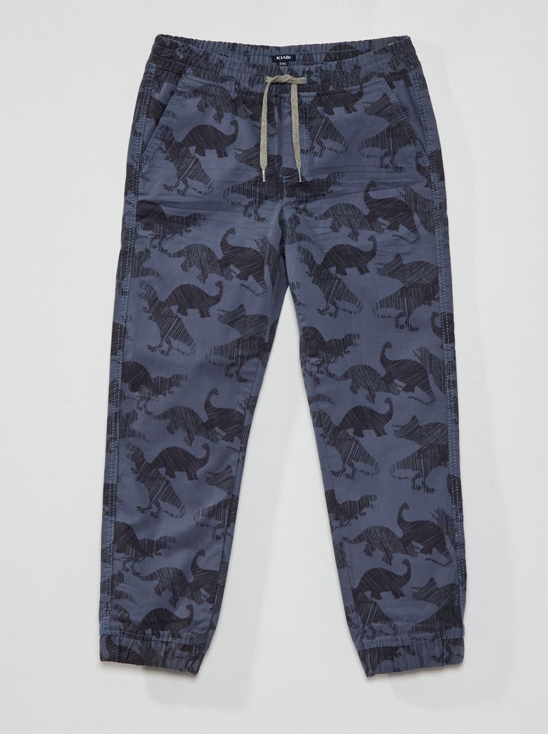 Jogpant - Comfortabel model BLAUW - Kiabi