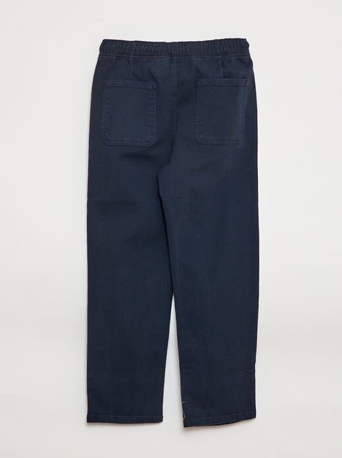 Jogpant avec cordons de serrage - Kiabi