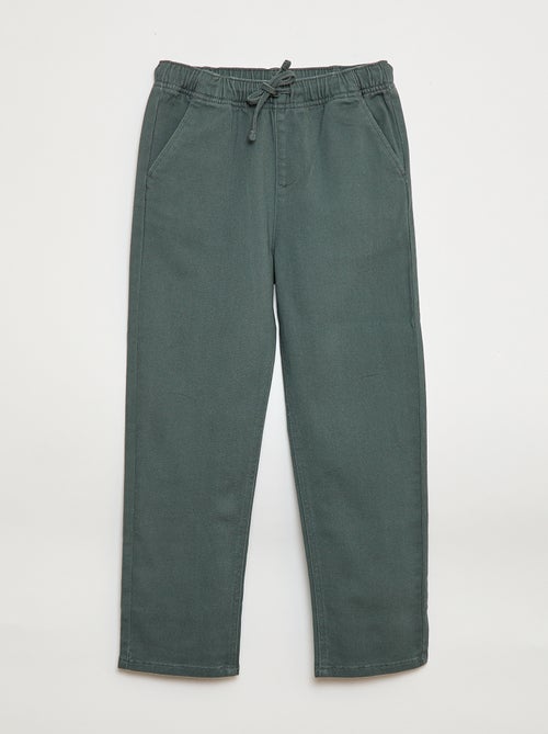 Jogpant avec cordons de serrage - Kiabi