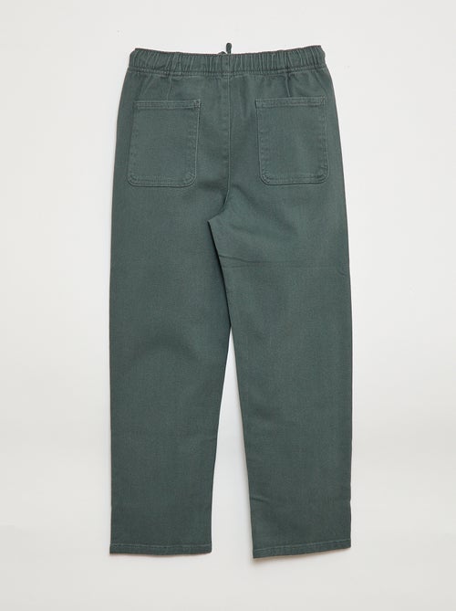 Jogpant avec cordons de serrage - Kiabi