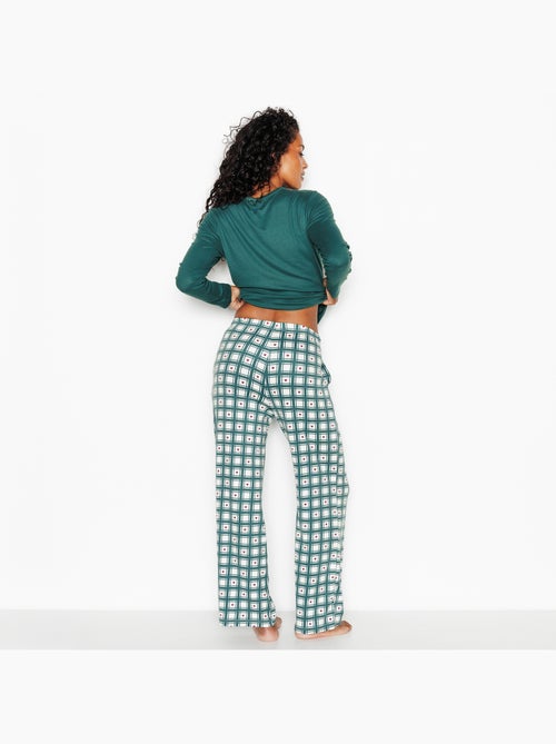 Jolisa pyjamabroek multikleur groen - Kiabi