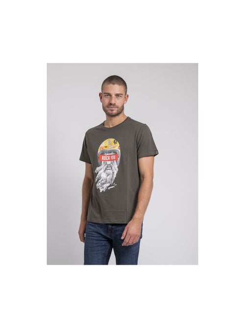 Jomodek t-shirt met ronde hals van puur katoen - Kiabi Jomodek t-shirt met ronde hals van puur katoen - Kiabi