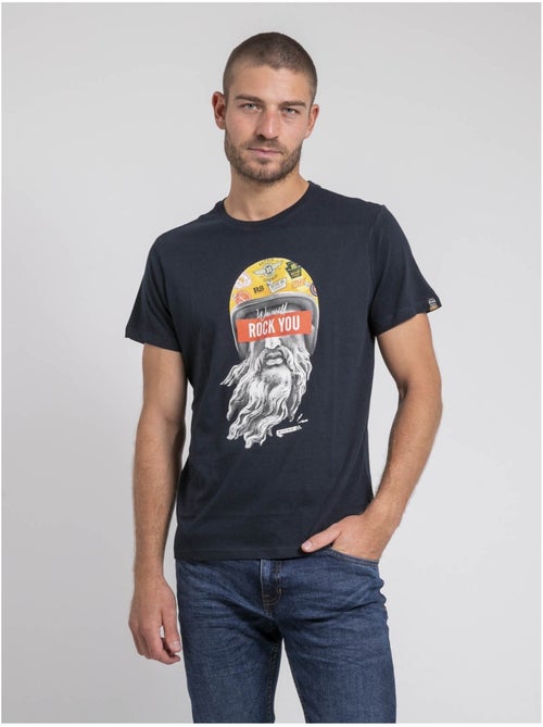 Jomodek t-shirt met ronde hals van puur katoen - Kiabi Jomodek t-shirt met ronde hals van puur katoen - Kiabi