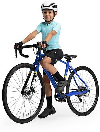 Jongens korte fietsbroek zonder bretels